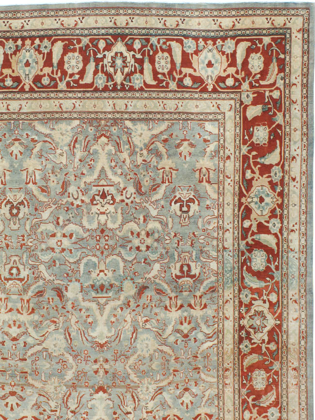 Antique Persian Tabriz Carpet, No.23014 - Gss