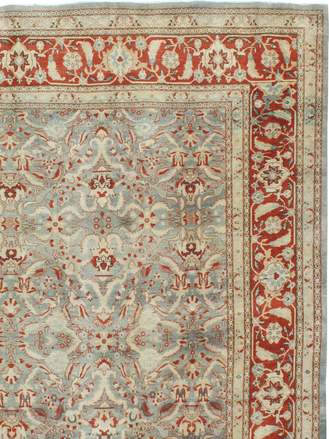 Antique Persian Tabriz Carpet, No.23014 - Gss