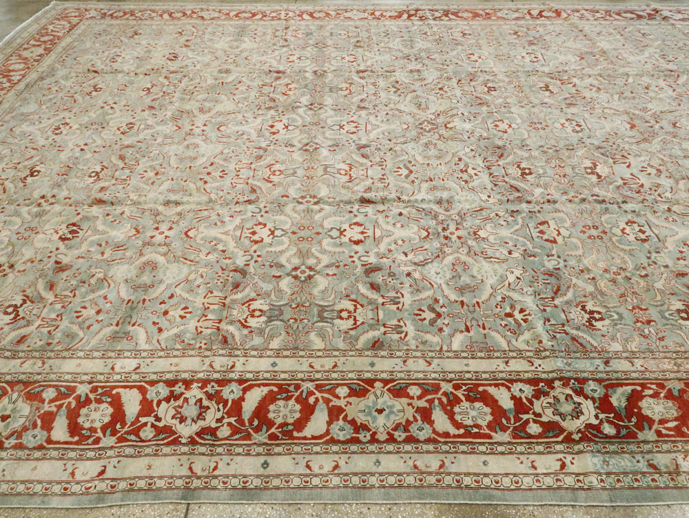Antique Persian Tabriz Carpet, No.23014 - Gss