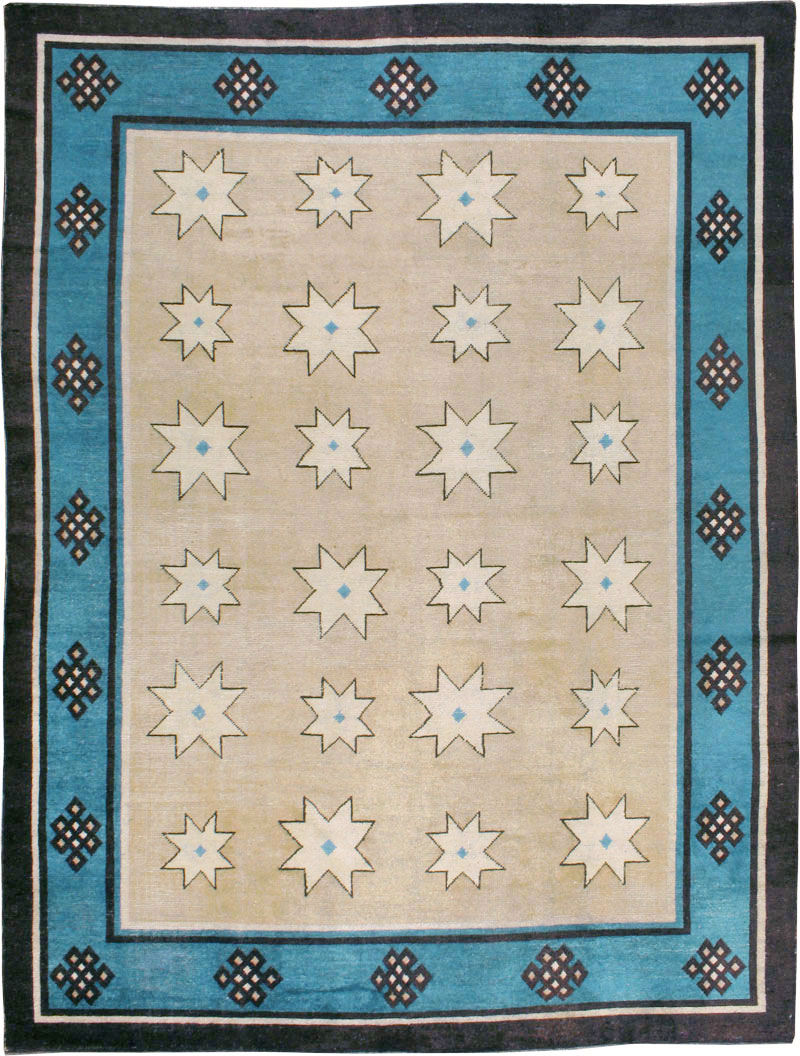 Antique Chinese Mongolian Carpet, No.23018 - Gss