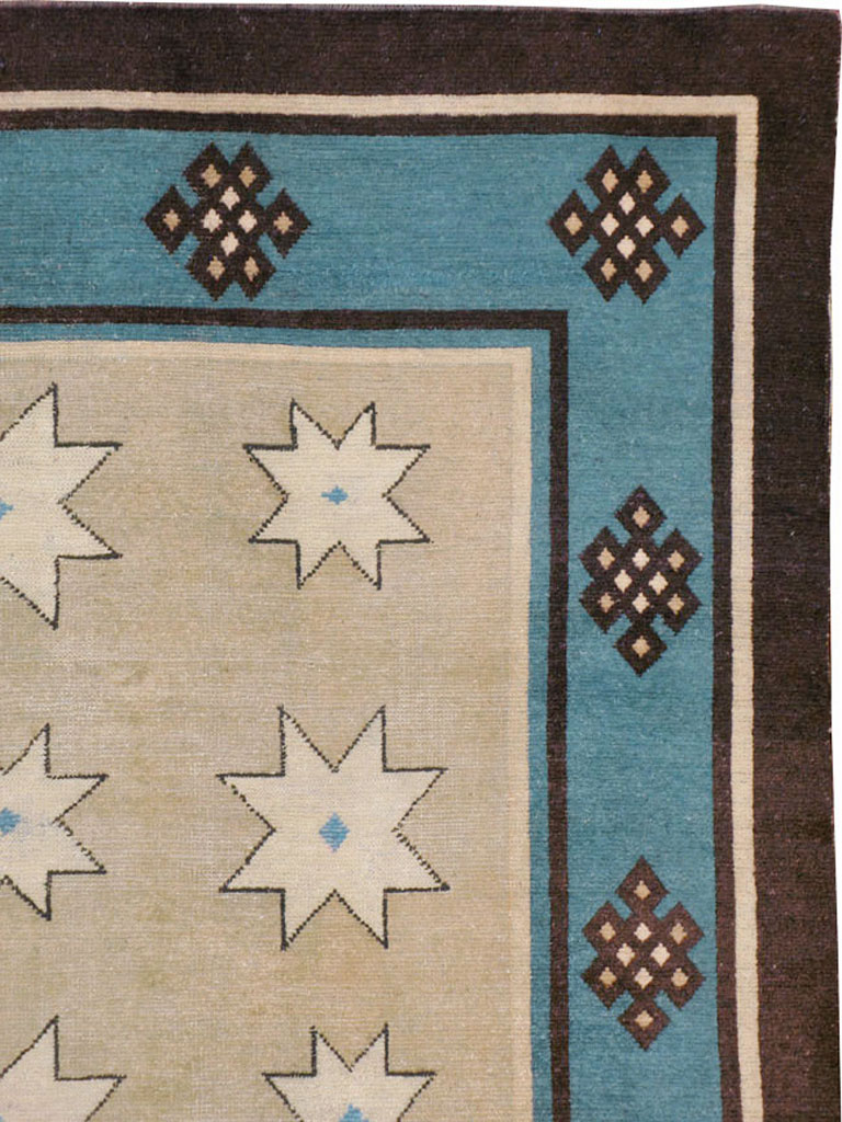 Antique Chinese Mongolian Carpet, No.23018 - Gss