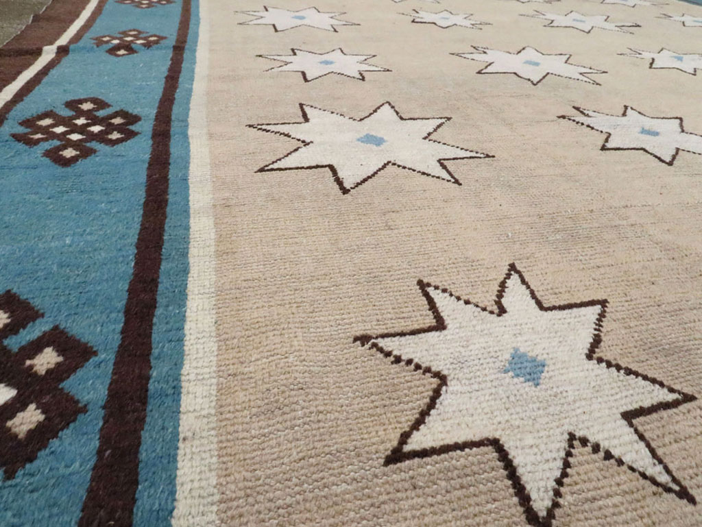 Antique Chinese Mongolian Carpet, No.23018 - Gss