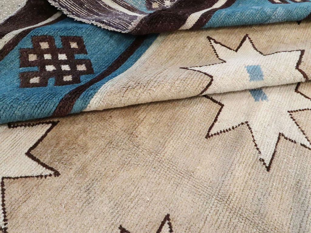 Antique Chinese Mongolian Carpet, No.23018 - Gss