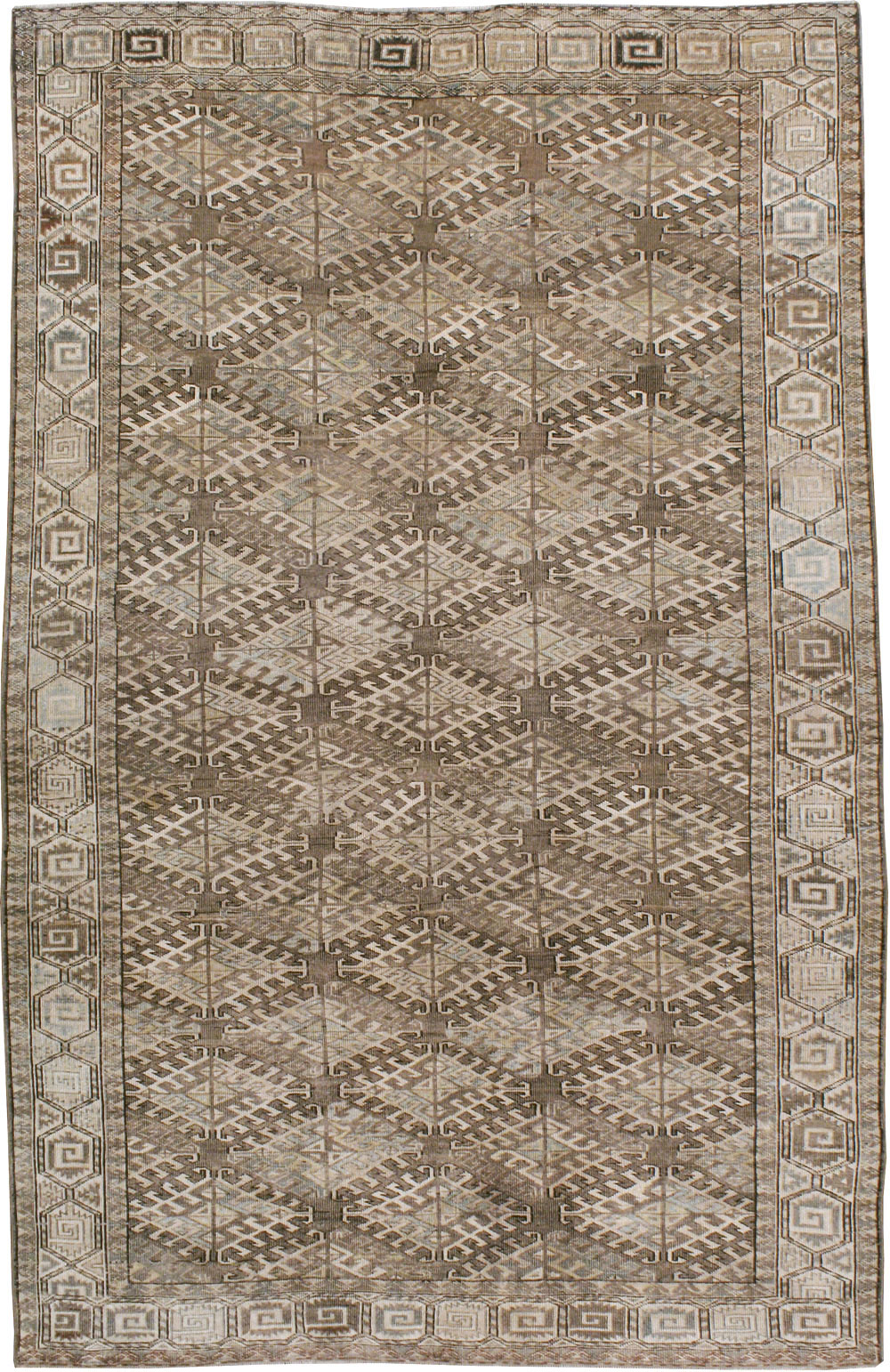Antique Persian Turkoman Rug, No.23019 - Gss