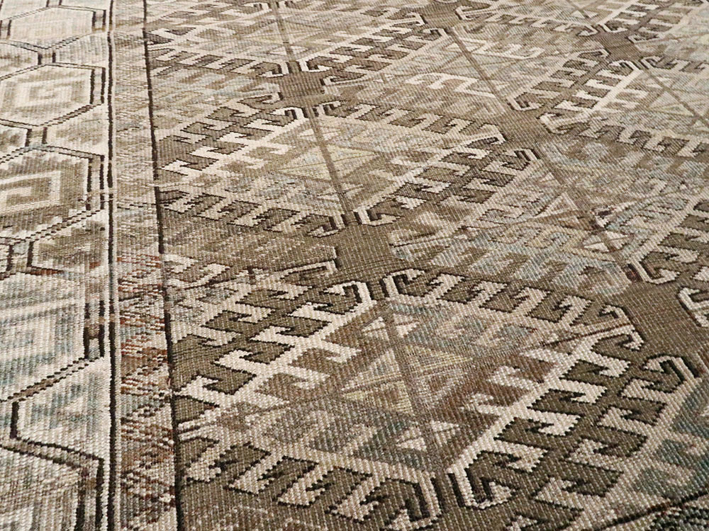 Antique Persian Turkoman Rug, No.23019 - Gss