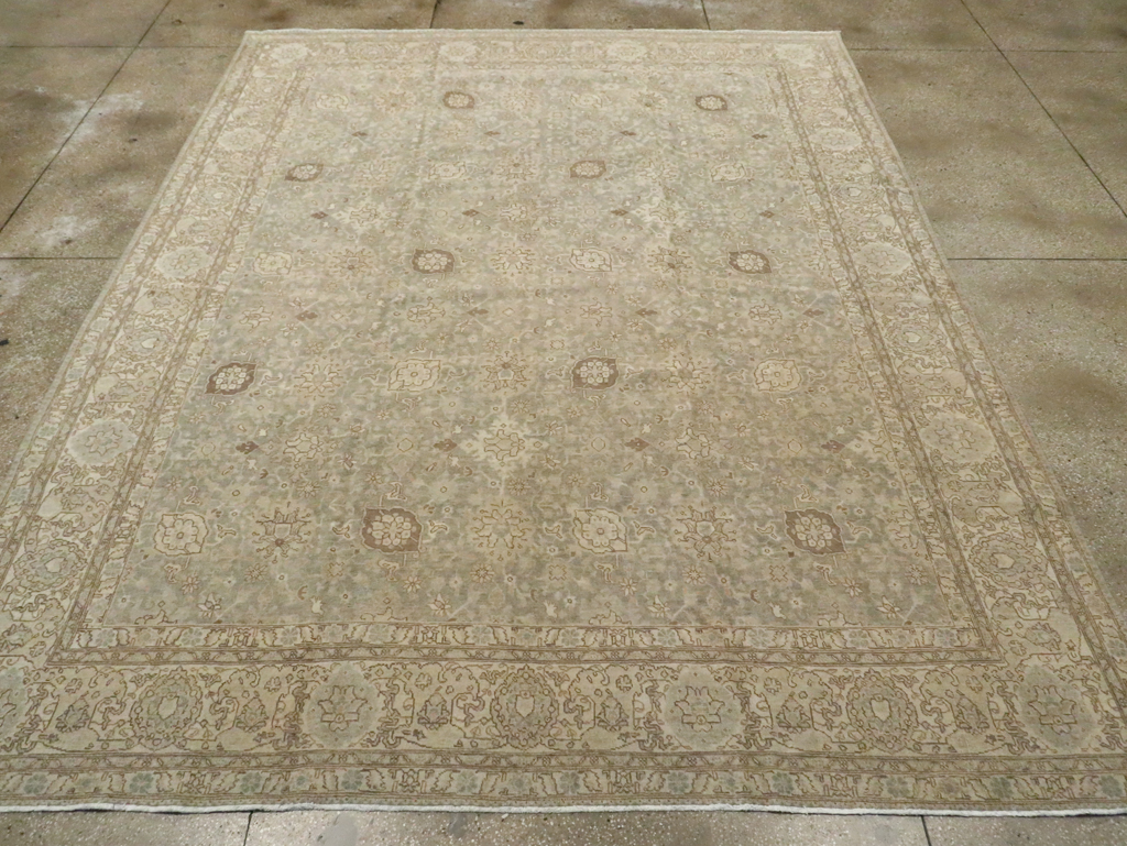 Antique Persian Tabriz Carpet, No.23020 - Gss