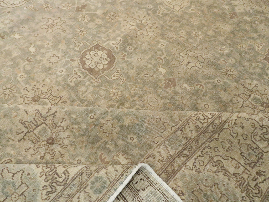 Antique Persian Tabriz Carpet, No.23020 - Gss