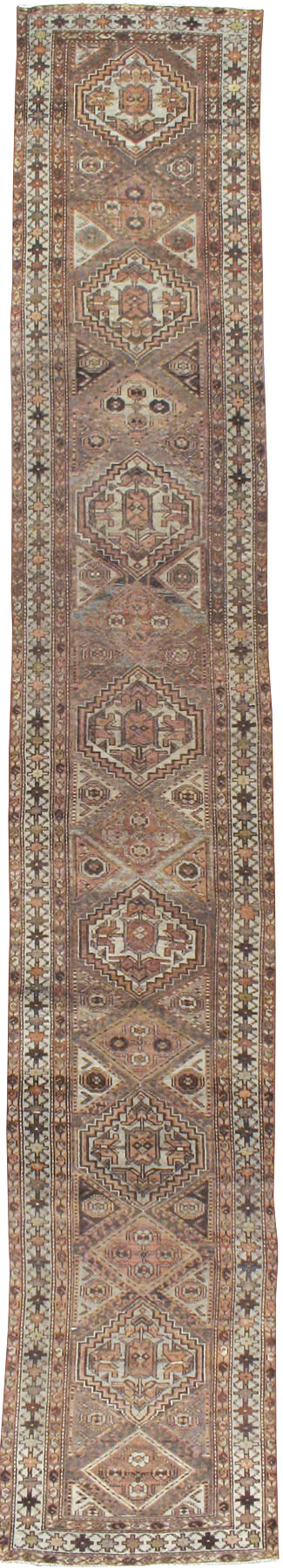 Vintage Persian Malayer Runner, No.23037 - Gss