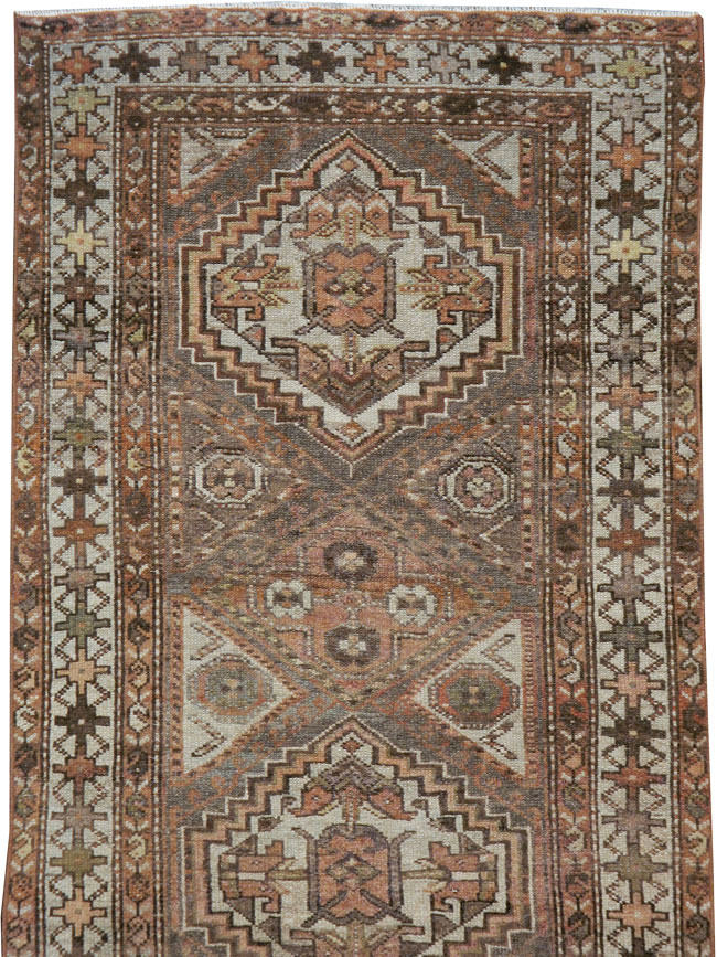 Vintage Persian Malayer Runner, No.23037 - Gss