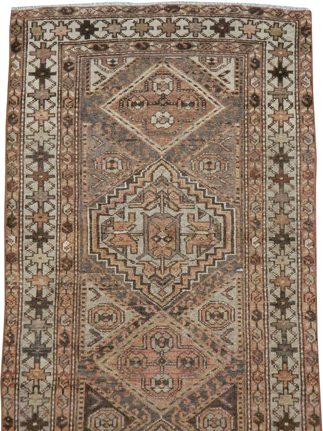 Vintage Persian Malayer Runner, No.23037 - Gss