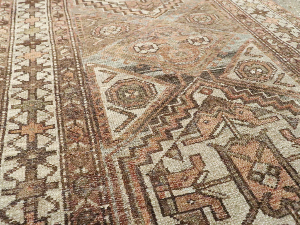 Vintage Persian Malayer Runner, No.23037 - Gss