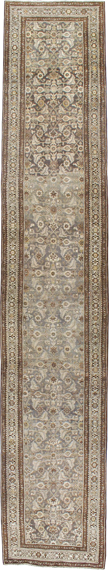 Antique Persian Bidjar Runner, No.23038 - Gss