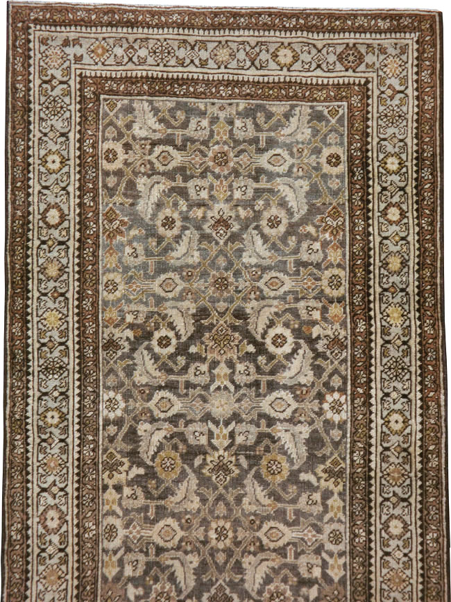 Antique Persian Bidjar Runner, No.23038 - Gss