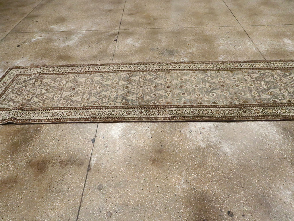 Antique Persian Bidjar Runner, No.23038 - Gss