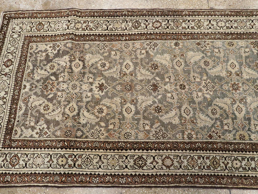 Antique Persian Bidjar Runner, No.23038 - Gss
