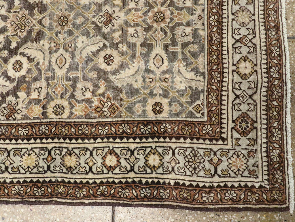 Antique Persian Bidjar Runner, No.23038 - Gss
