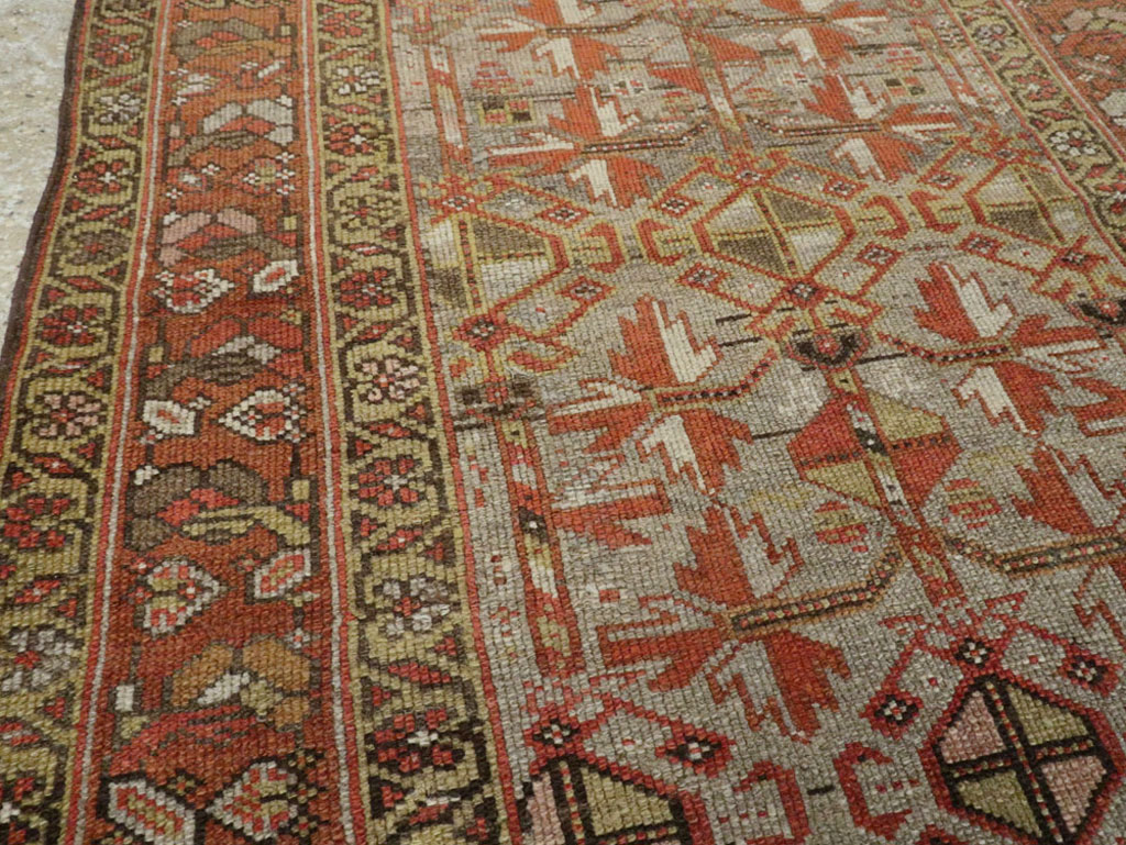 Antique Persian Kurdish Runner, No.23043 - Gss