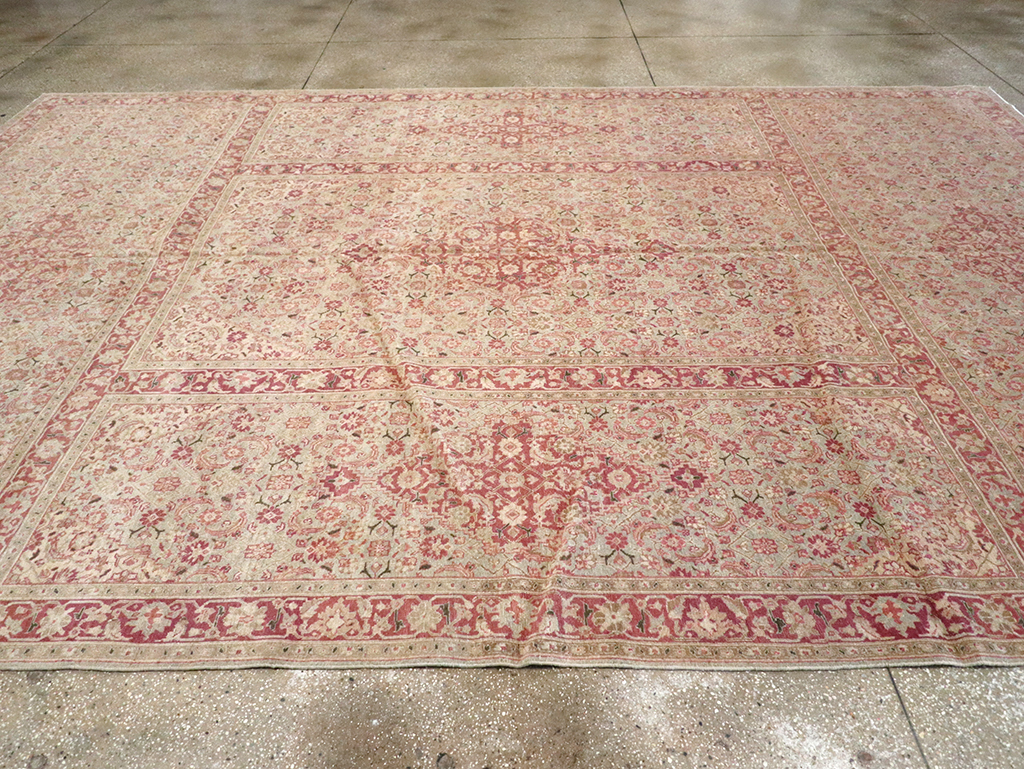 Antique Persian Tabriz Carpet, No.23047 - Gss