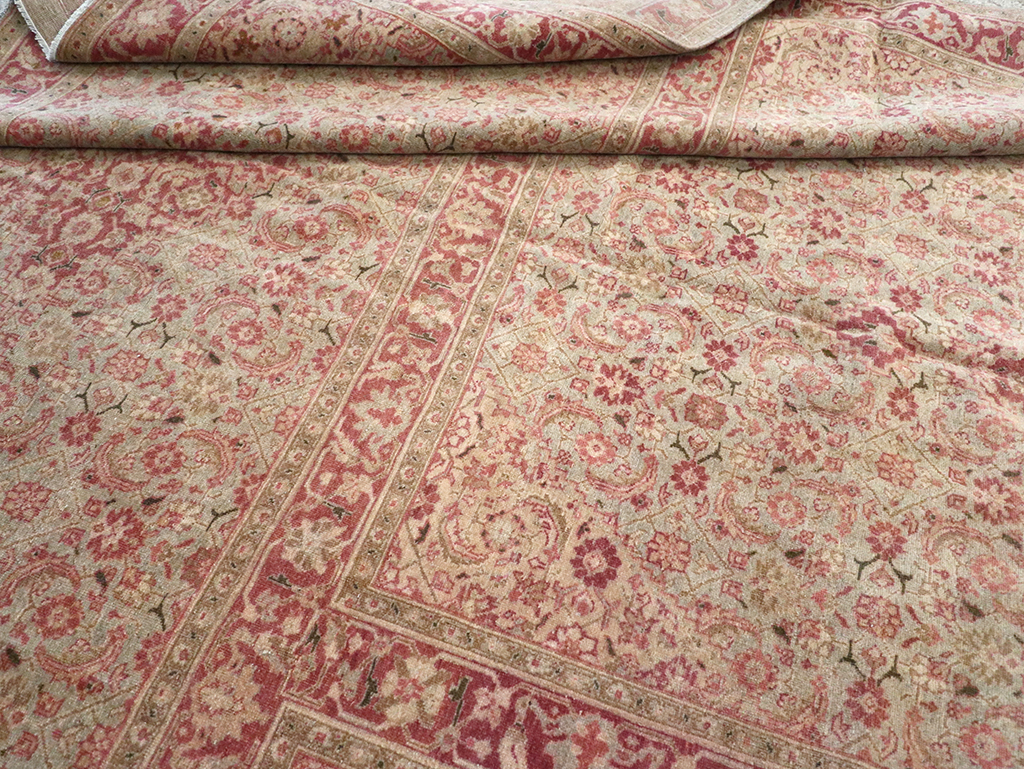 Antique Persian Tabriz Carpet, No.23047 - Gss