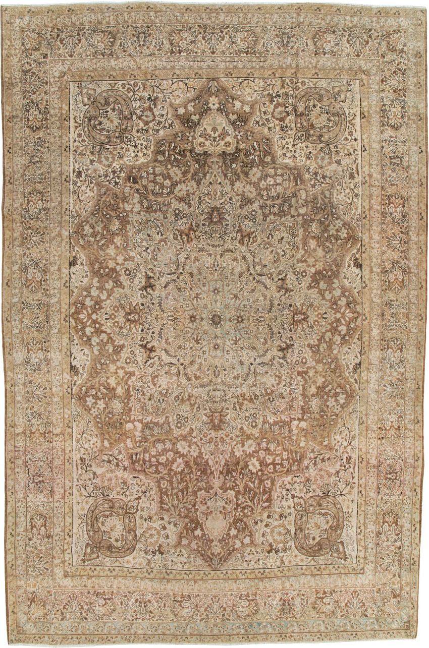 Antique Persian Lavar Kerman Carpet, No.23050 - Gss