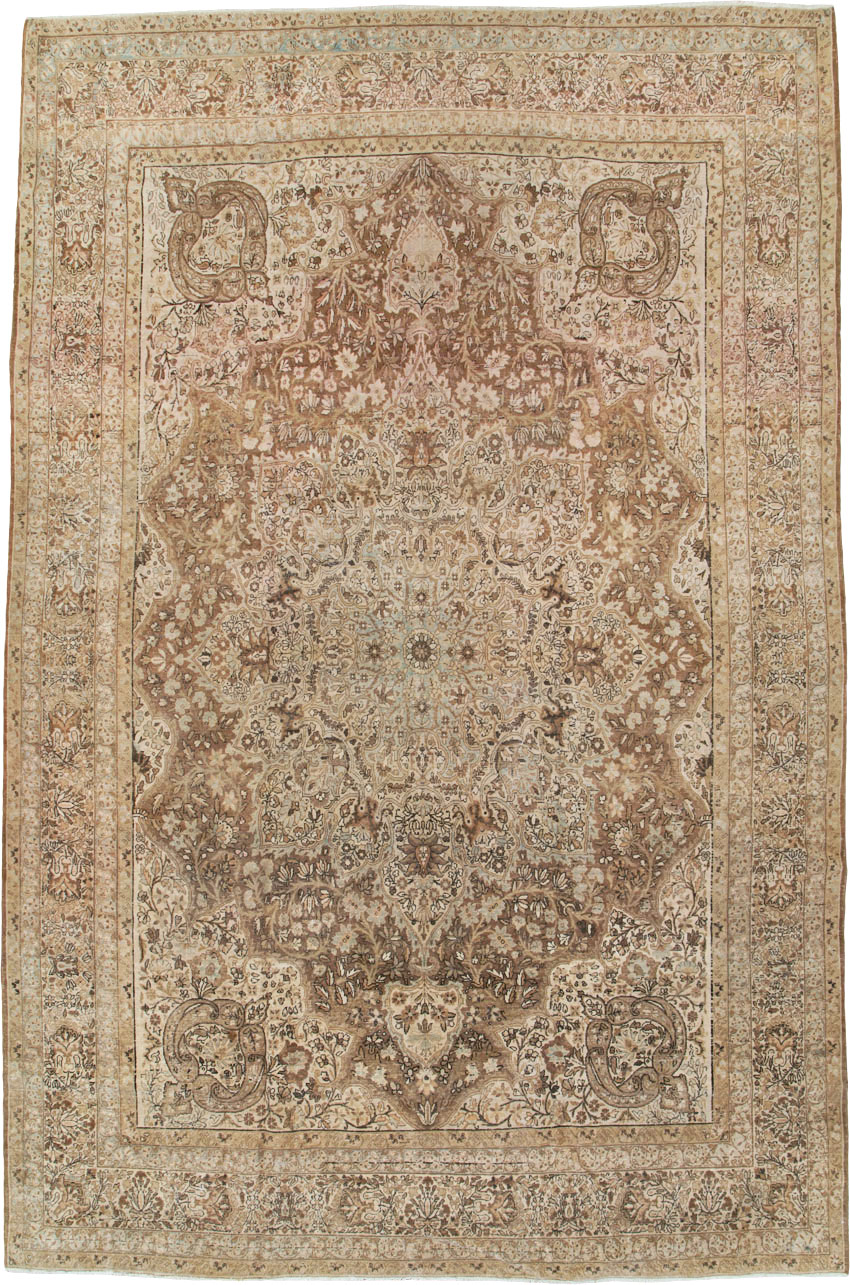 Antique Persian Lavar Kerman Carpet, No.23050 - Gss