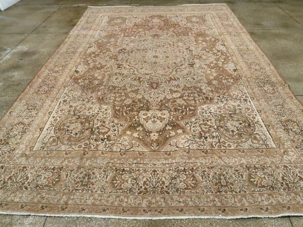 Antique Persian Lavar Kerman Carpet, No.23050 - Gss