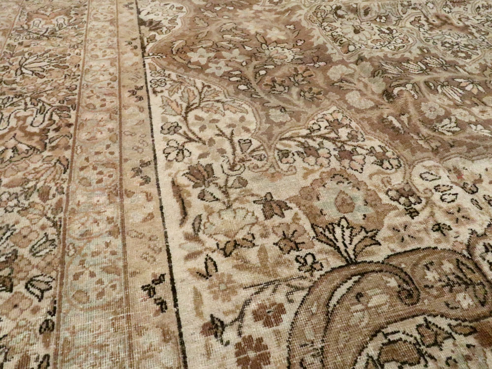 Antique Persian Lavar Kerman Carpet, No.23050 - Gss