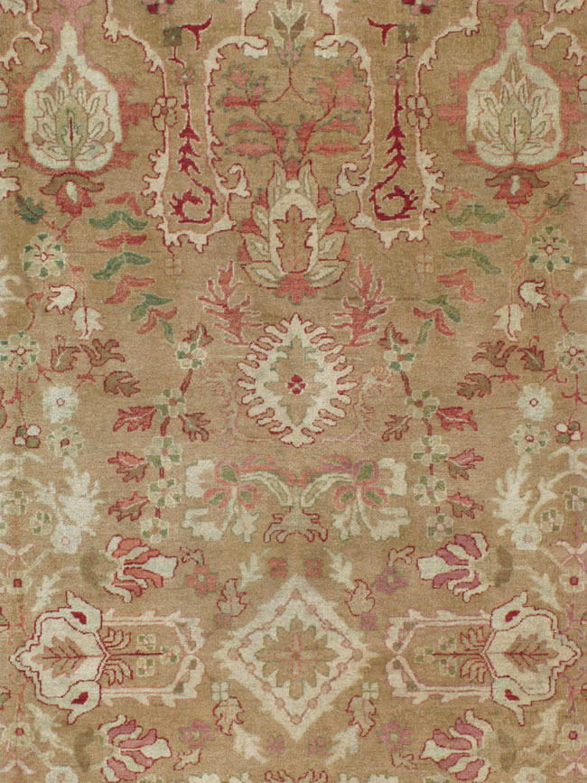 Antique Indian Agra Carpet, No.23054 - Gss