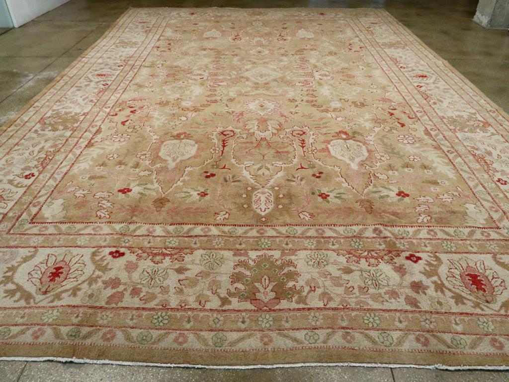 Antique Indian Agra Carpet, No.23054 - Gss