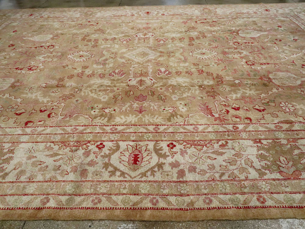 Antique Indian Agra Carpet, No.23054 - Gss
