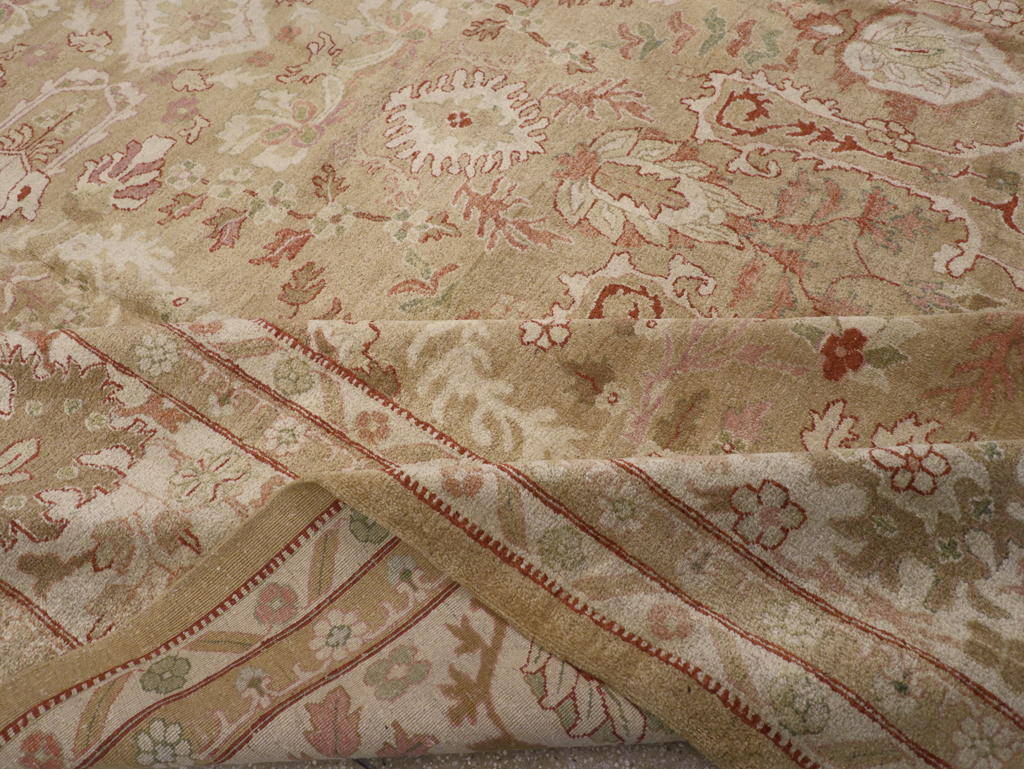 Antique Indian Agra Carpet, No.23054 - Gss