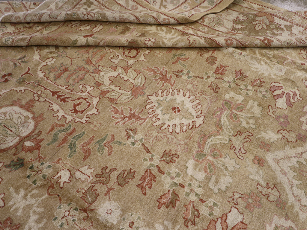 Antique Indian Agra Carpet, No.23054 - Gss
