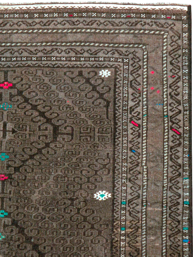 Vintage Persian Baluch Rug, No.23061 - Gss