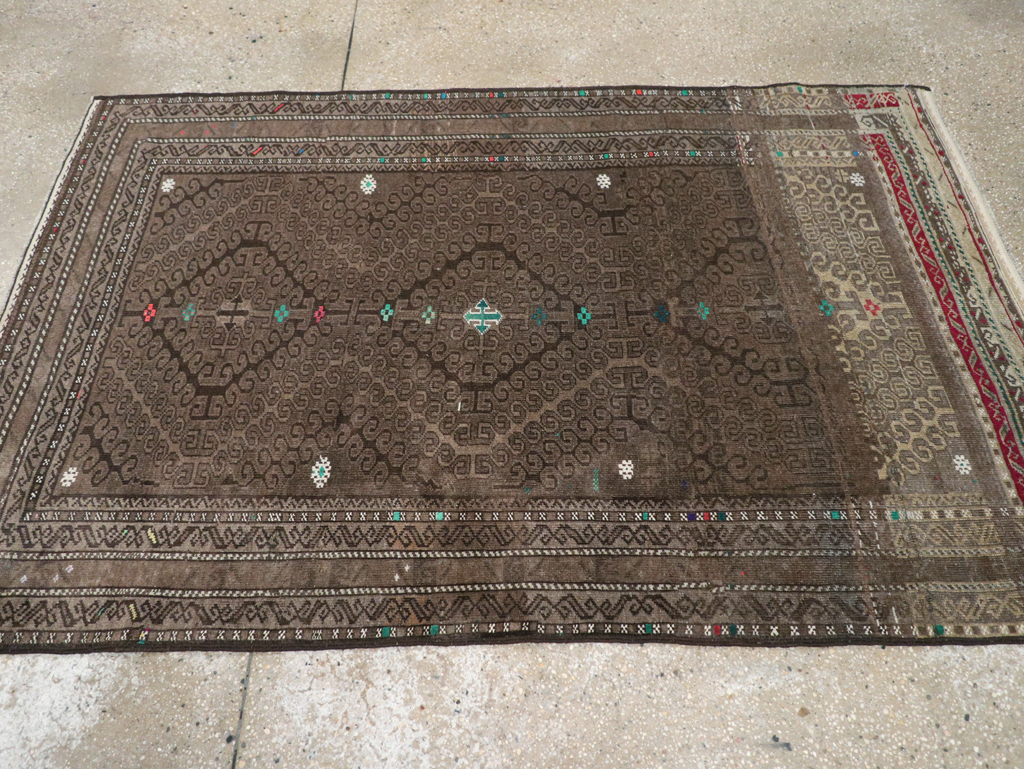 Vintage Persian Baluch Rug, No.23061 - Gss