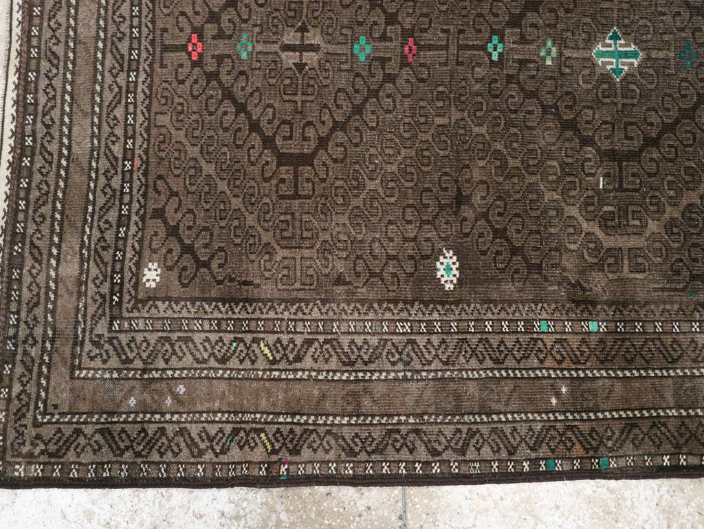 Vintage Persian Baluch Rug, No.23061 - Gss