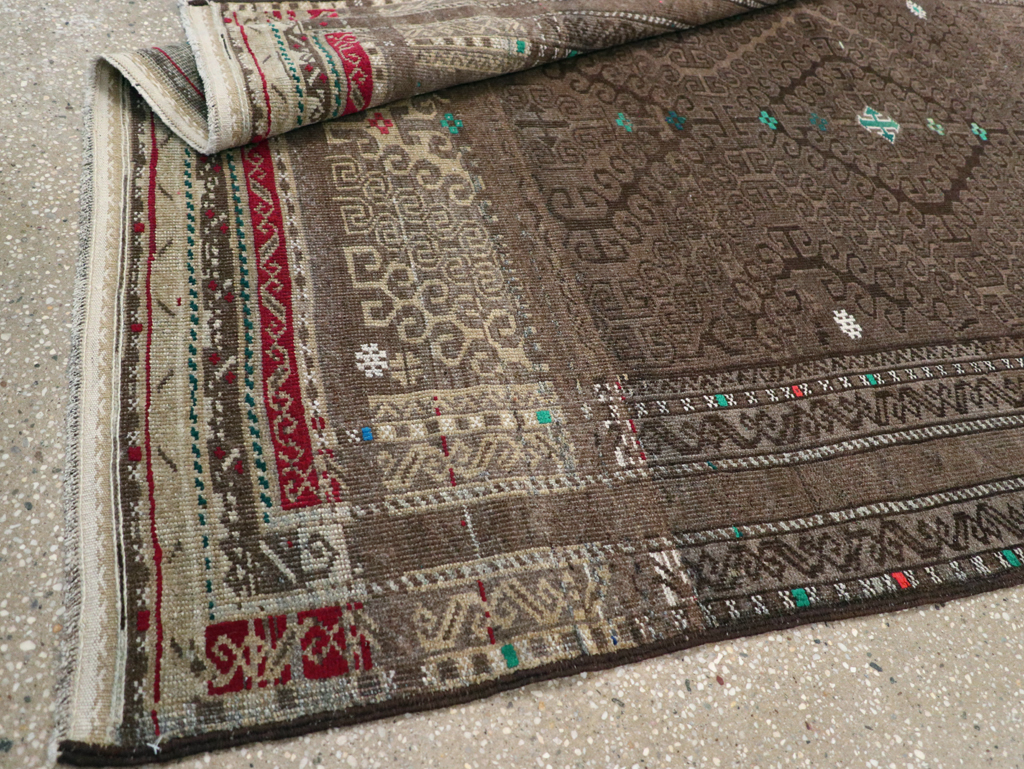 Vintage Persian Baluch Rug, No.23061 - Gss