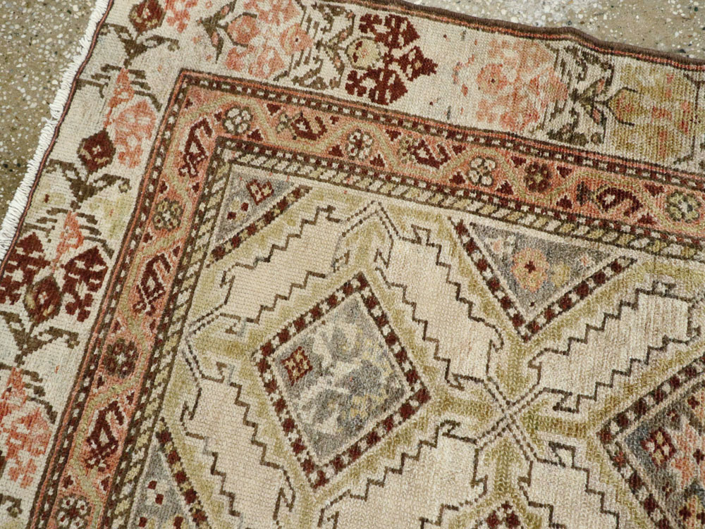 Vintage Persian Malayer Runner, No.23062 - Gss
