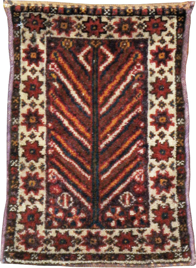 Antique Persian Bag Face, No.23066 - Gss