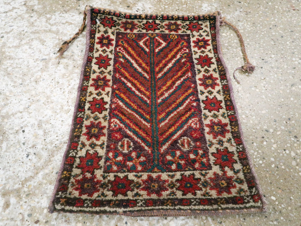 Antique Persian Bag Face, No.23066 - Gss
