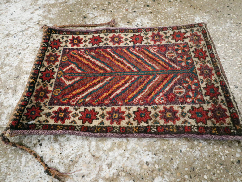 Antique Persian Bag Face, No.23066 - Gss