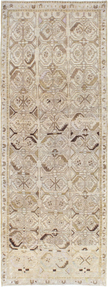 Vintage Persian Tabriz Runner, No.23073 - Gss