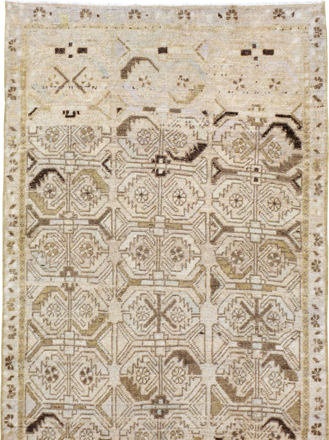 Vintage Persian Tabriz Runner, No.23073 - Gss