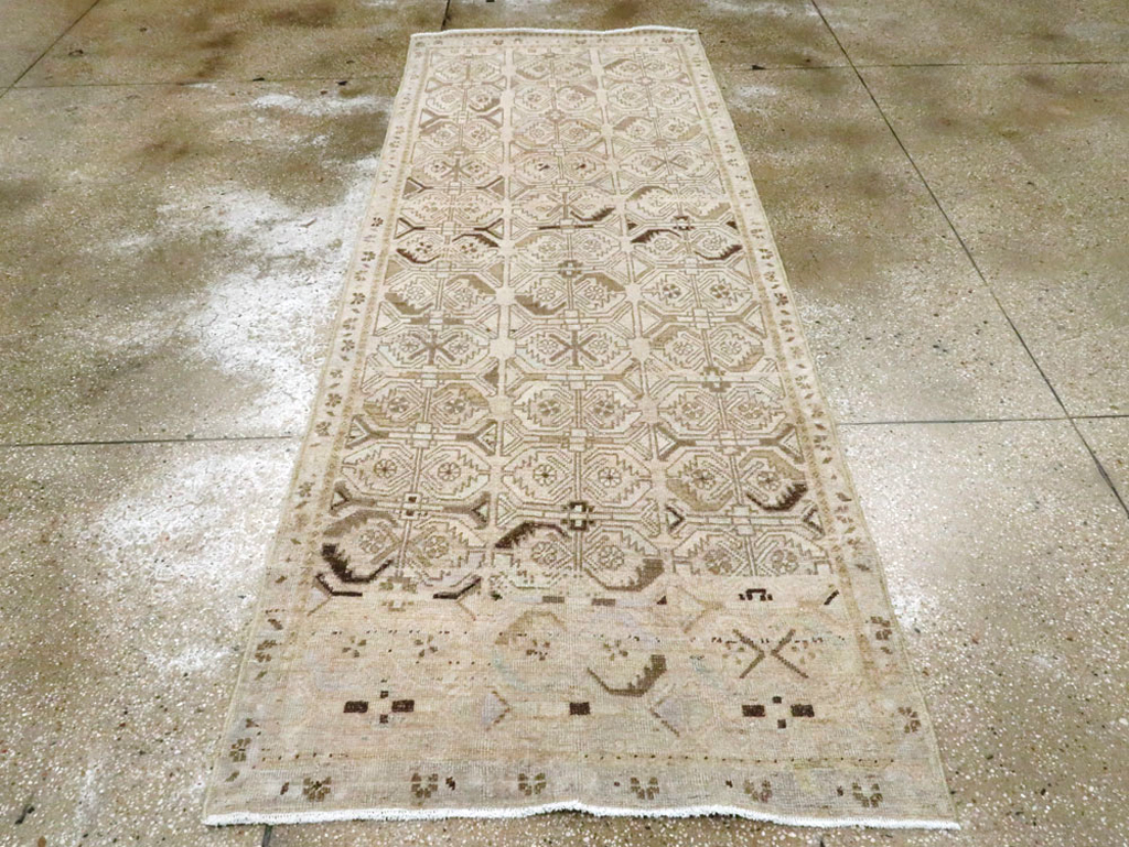 Vintage Persian Tabriz Runner, No.23073 - Gss