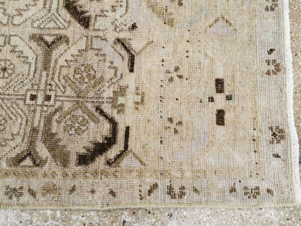 Vintage Persian Tabriz Runner, No.23073 - Gss