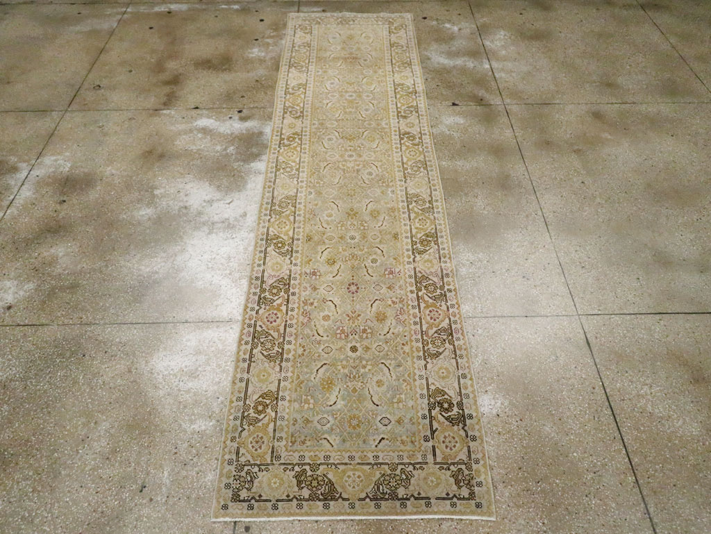 Vintage Persian Malayer Runner, No.23077 - Gss
