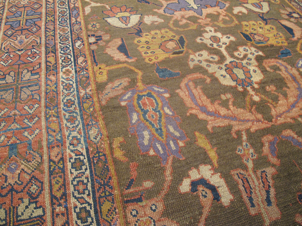 Antique Persian Mahal Carpet, No.23079 - Gss