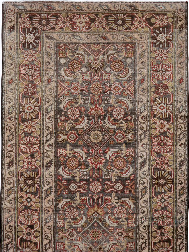 Vintage Persian Malayer Runner, No.23087 - Gss