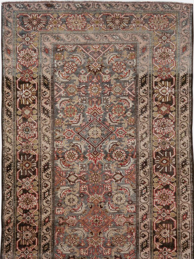 Vintage Persian Malayer Runner, No.23087 - Gss