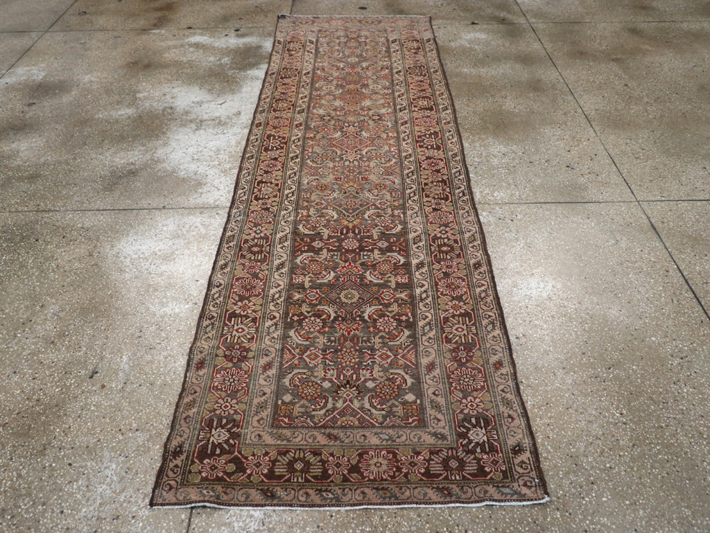 Vintage Persian Malayer Runner, No.23087 - Gss
