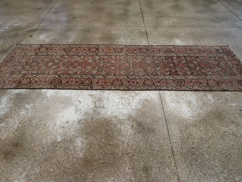 Vintage Persian Malayer Runner, No.23087 - Gss